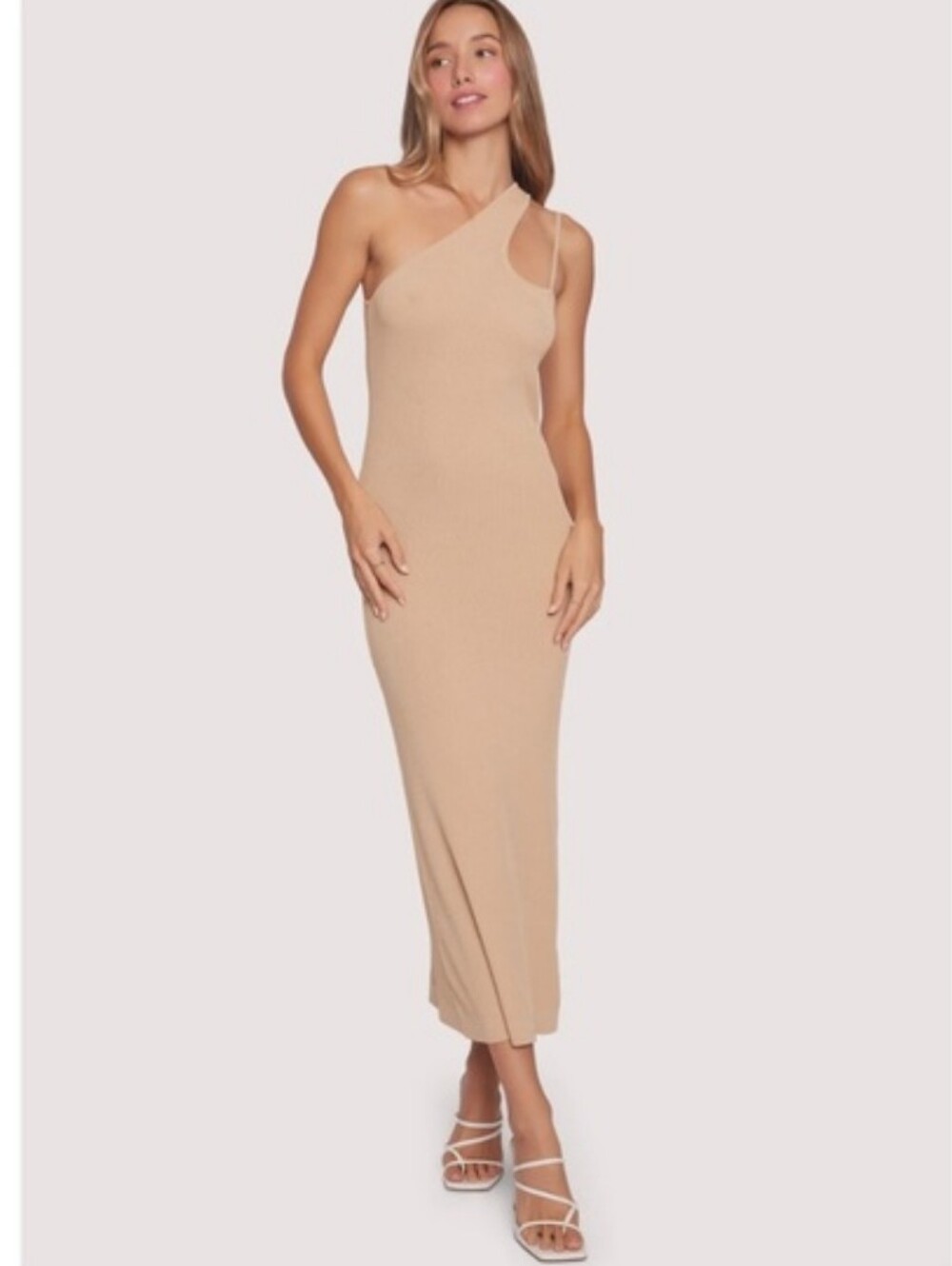 Lost + Wander Moira Maxi Dress New Small/Medium Neutral